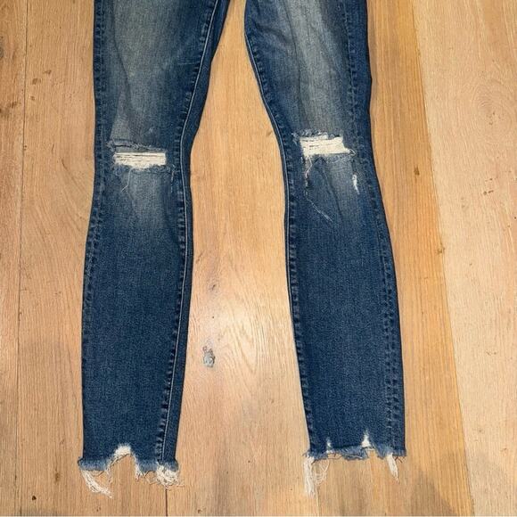 MOTHER High Waisted Looker Ankle Chew Dancing The Hula 26 - Picture 8 of 12